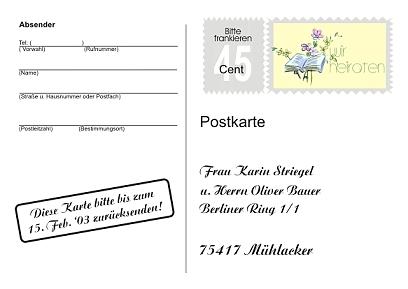 absage einladung hochzeit